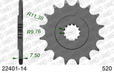 Pignone AFAM 22401-14 passo 520 SUZUKI DR 250 S 1982  -1987